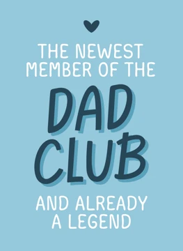 Newest Member of the Dad Club