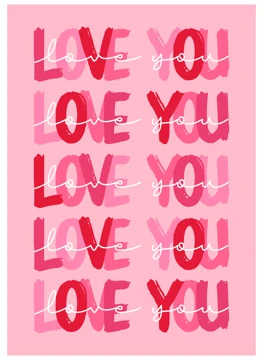 Love You in Pink