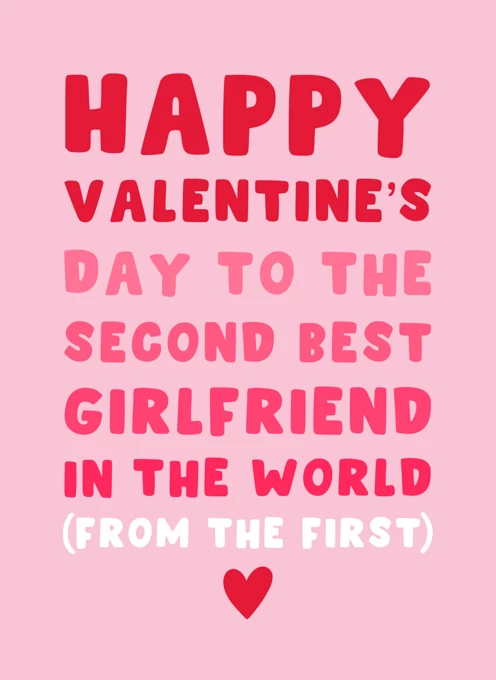 Second Best Girlfriend (From the First)