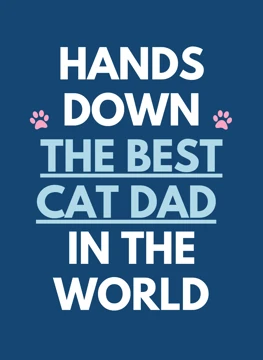 Hands Down The Best Cat Dad