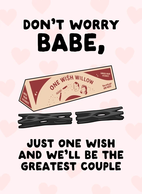 Don't Worry Babe, One Wish