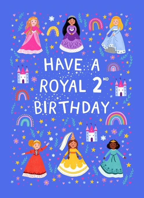 Have a Royal 2nd Birthday - Princess