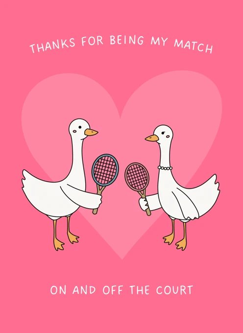 Thanks for Being My Match