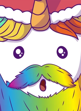 Unicorn Santa