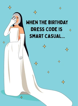 When the Birthday Dress Code Is Smart Casual