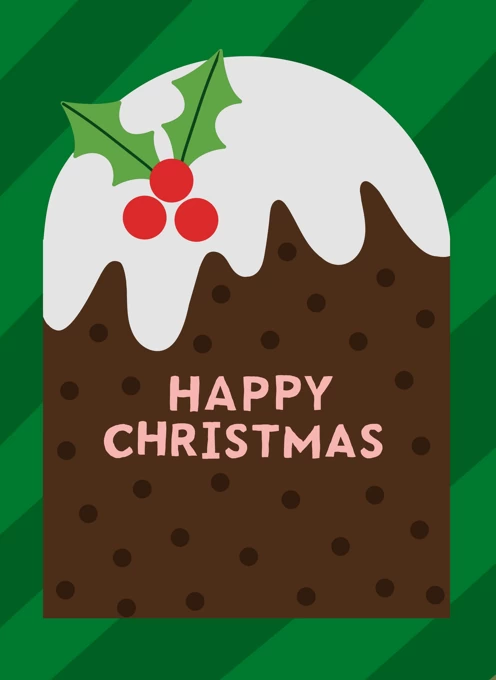 Happy Christmas Pudding