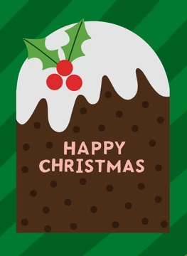 Happy Christmas Pudding