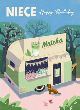 Niece Happy Birthday Matcha