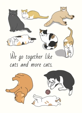 We Go Together Like Cats