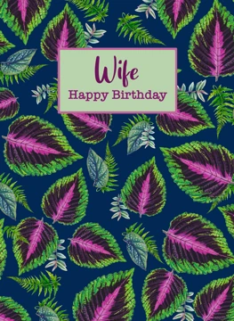 Happy Birthday - Wife