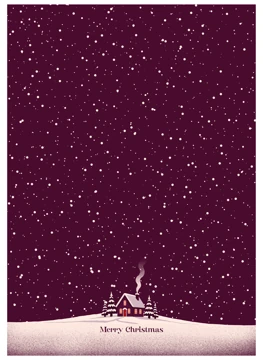 Merry Christmas in the Snow