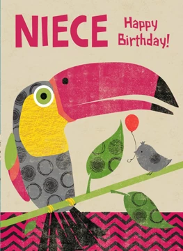 Niece  Happy Birthday Toucan