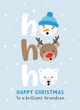 HO HO HO Grandson