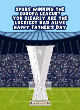 Spurs Europa League Father's Day