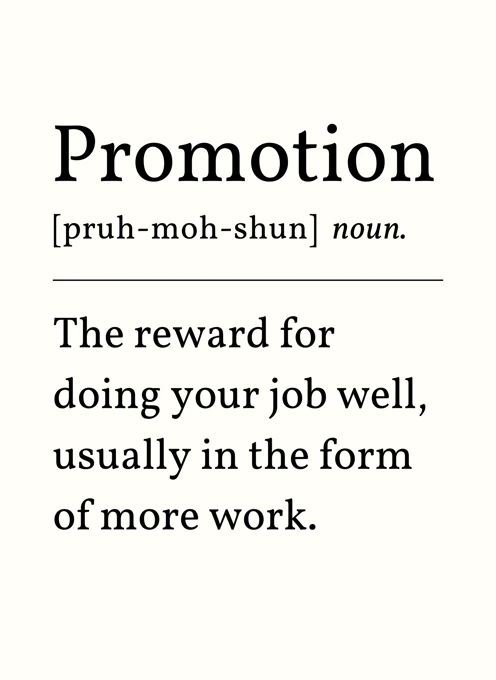 Promotion Noun