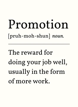 Promotion Noun