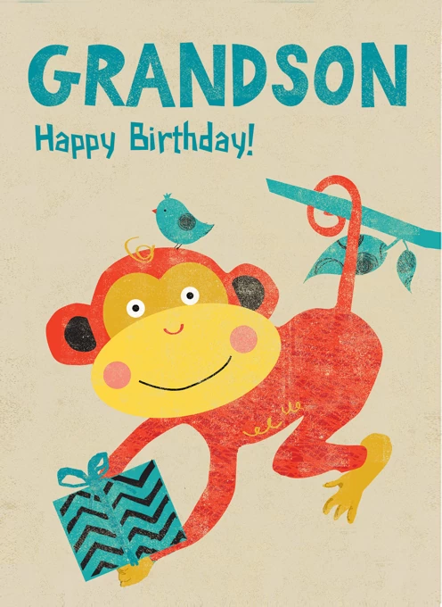 Grandson - Happy Birthday