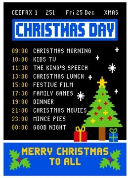 Christmas Day TV Schedule