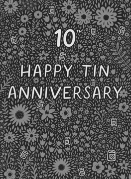 Happy 10th Tin Wedding Anniversary