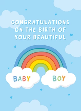 Rainbow Baby Boy