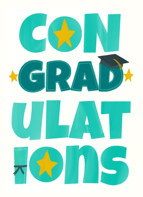 Congratulations - Graduation
