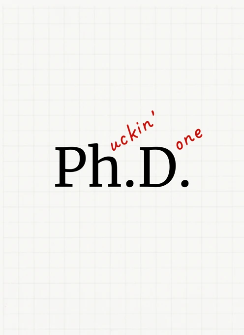 Phuckin' Done - Funny Graduation Card