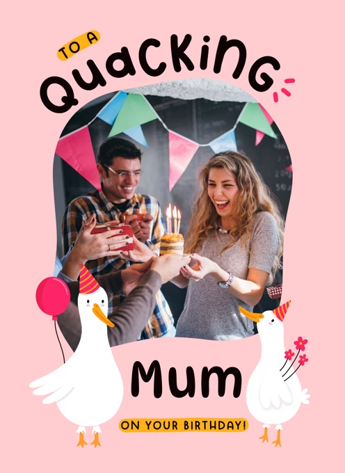 To a Quacking Birthday - Pink