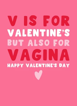 V Is For Vagina