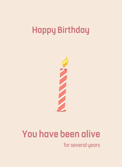 You Have Been Alive - Happy Birthday