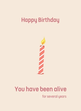 You Have Been Alive - Happy Birthday