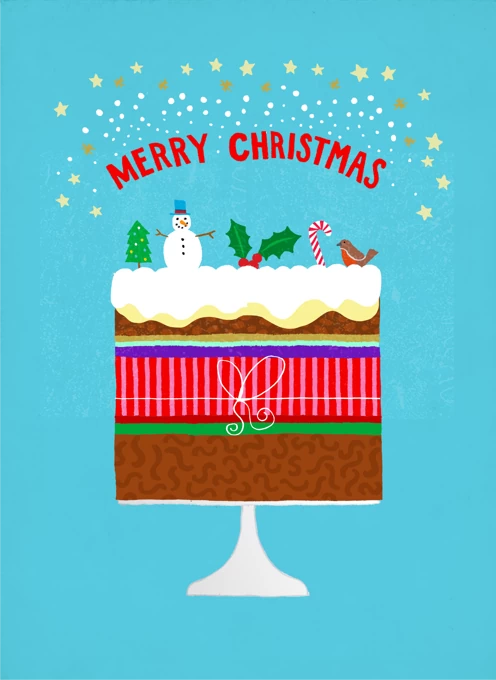 Merry Christmas Cake