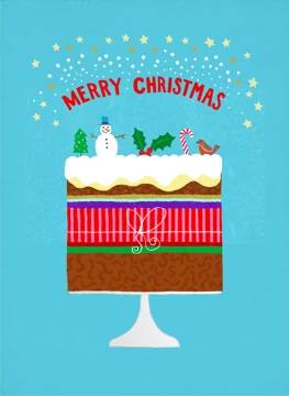 Merry Christmas Cake
