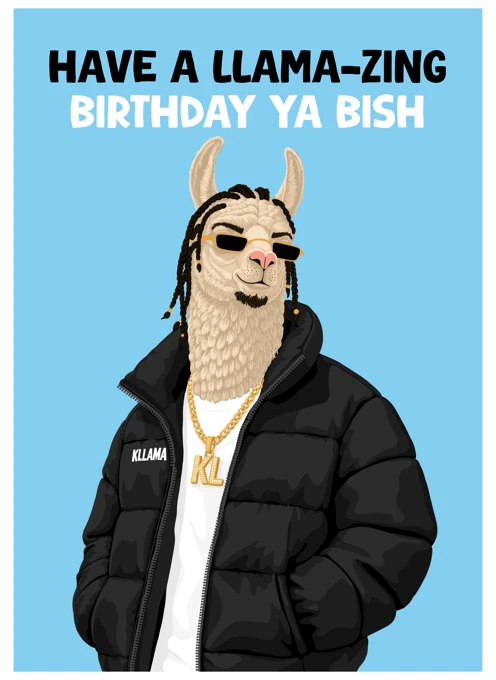 Have a Llama-zing Birthday - Kendrick Lamar