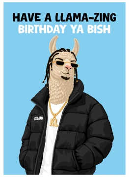 Have a Llama-zing Birthday - Kendrick Lamar