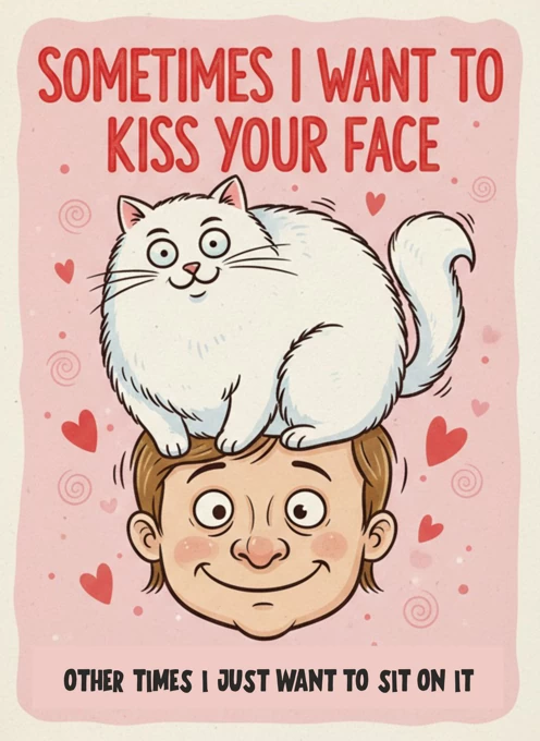 Sometimes I Want to Kiss Your Face