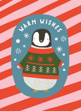 Warm Wishes Penguin