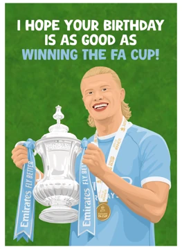 As Good as Winning the FA Cup - Erling Haaland