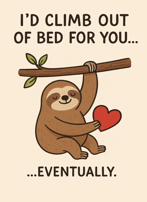 I'd Climb Out of Bed... Eventually