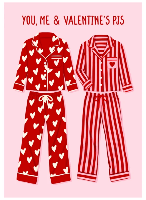 You, Me & Valentine's PJs