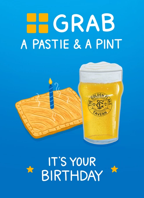 Grab a Pastie & a Pint