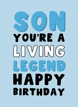 You're a Living Legend