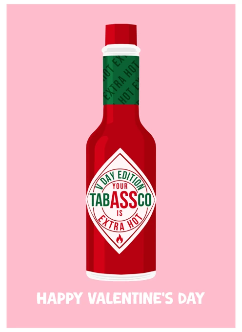 Tabassco Extra Hot Valentine's Day