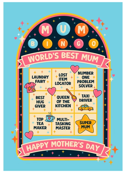World's Best Mum Bingo