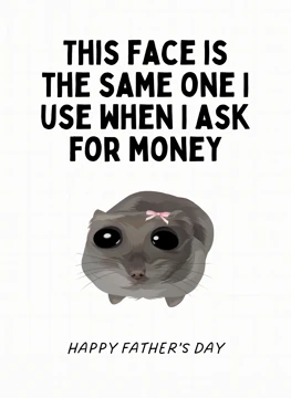 When I Ask For Money