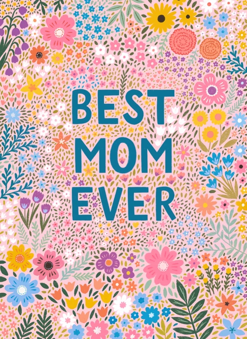 Floral Best Mom Ever