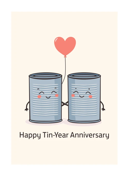 Happy Tin-Year Anniversary