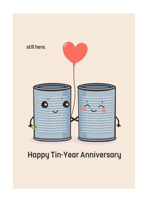 Happy Tin-Year Anniversary