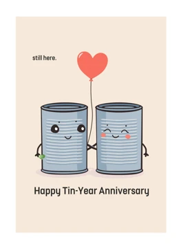 Happy Tin-Year Anniversary
