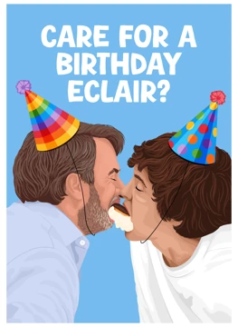 Care for a Birthday Éclair?