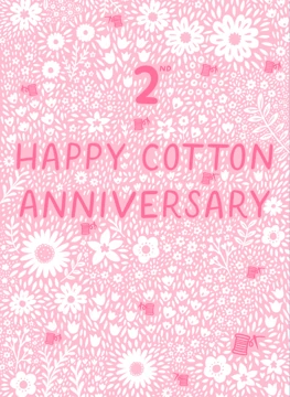 Happy 2nd Cotton Wedding Anniversary